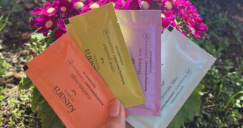 Perfumed hand wet wipes for weddings