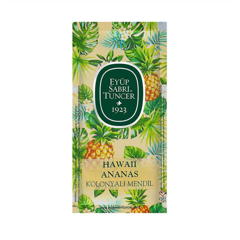 Hawaii Pineapple Scented Cologne Wipes