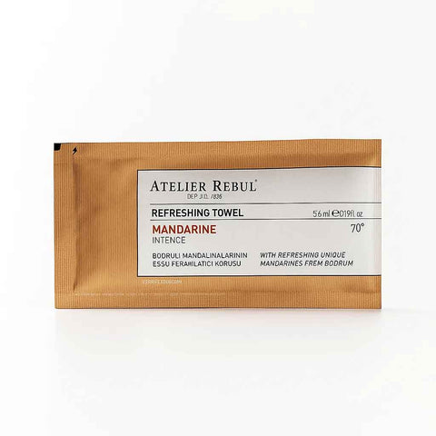Atelier Rebul Tangerine Scented Refreshing Wipes