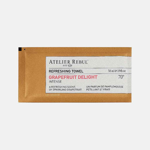 Atelier Rebul Grapefruit Scented Refreshing Towels – Infused with a Sweet Citrus Fragrance