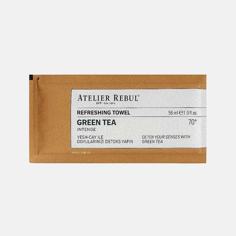 Atelier Rebul Green Tea Scented Refreshing Wipes