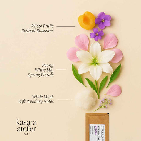 مناديل معطرة برائحة زهرة الريدباد من أتيليه ريبول التركية