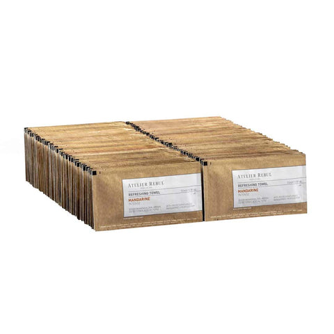 Atelier Rebul Tangerine Scented Refreshing Wipes