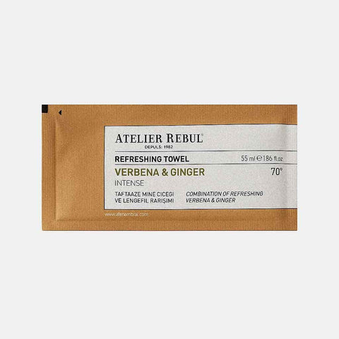 Atelier Rebul Verbena & Ginger Scented Refreshing Wipes