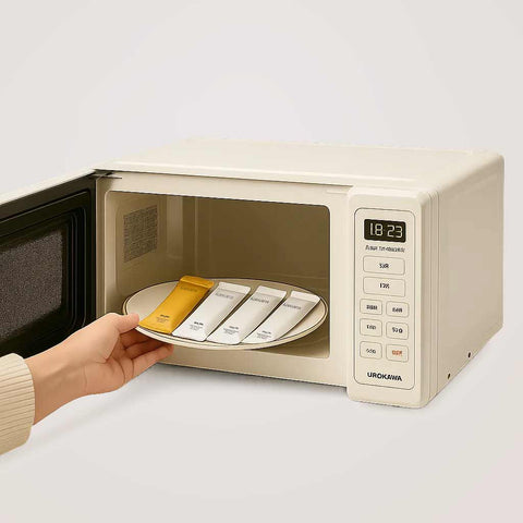 مناشف مبللة معطرة بعطر الشاي الأخضر خالية من الكحول تتبرد وتتسخن