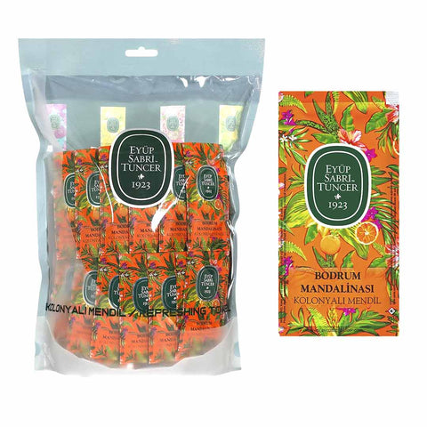 Eyup Sabri Tuncer Bodrum Tangerine Scented Refreshing Wipes – 150 Pack