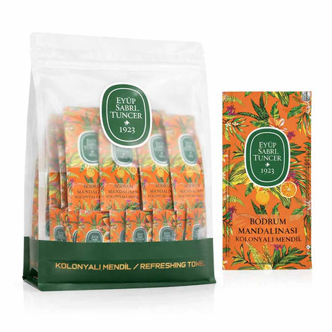 Eyup Sabri Tuncer Bodrum Tangerine Scented Refreshing Wipes – 150 Pack