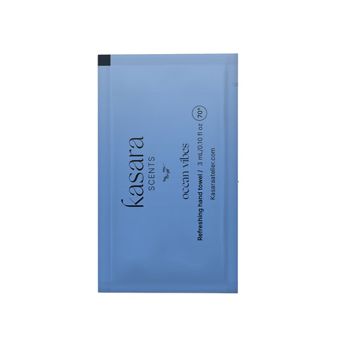 Ocean vibes, perfumed wipes 60pcs pink pepper and lemon