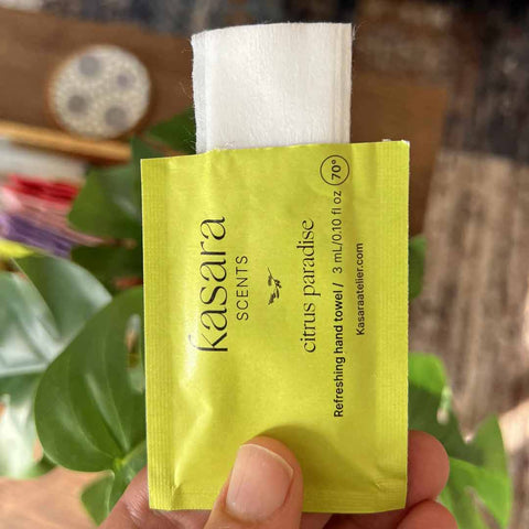 Citrus paradise, perfumed wipes 60pcs Lime fruit