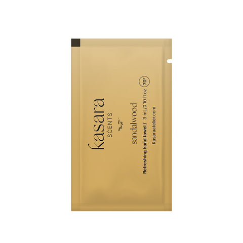 Sandalwood, perfumed wipes 60pcs