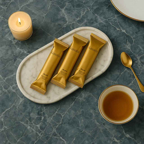 Scented Towel – Woody Amber Essence (Hot or Cold Use)