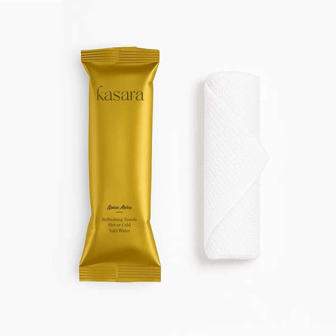Scented Towel – Woody Amber Essence (Hot or Cold Use)