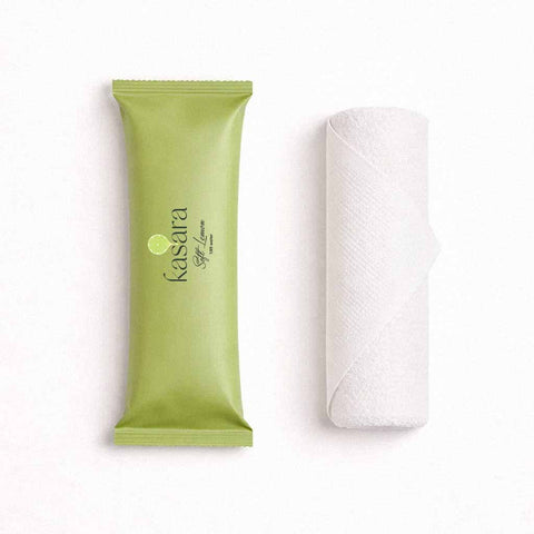 منشفة منعشة برائحة الليمون الناعم | خالية من الكحول